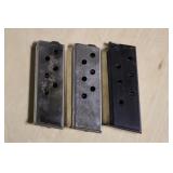(3) PISTOL MAGAZINES