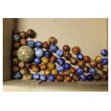 COLLECTION OF BENNINGTON CLAY/POTTERY MARBLES