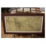 A MAP OF LEWIS & CLARK