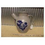 ROWE POTTERY WORKS 2003 SALT GLAZED TEAPOT W/ LID