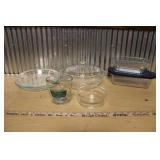 ASSORTED PYREX DISHES