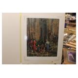 1996 "THE REUNION" BY ROBERT GRIFFING PRINT
