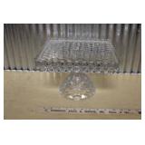 GLASS CAKE STAND