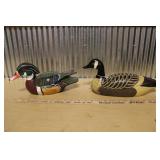 UNMARKED WOODEN DUCK DECOYS