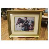 DON STIVERS "FIRST SERGEANT" FRAMED PRINT