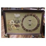 NOSLER BULLETS FRAMED DISPLAY & UMC BULLET POSTER