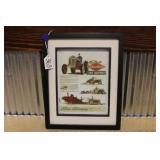 FRAMED FORD FARMING POSTER