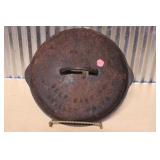 GRISWOLD #9 SELF BASTING SKILLET COVER (DAMAGED)
