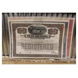 OLD RAILROAD BONDS