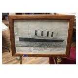 S.S TITANTIC PRINT PUB. TICHNOR BROTHERS INC