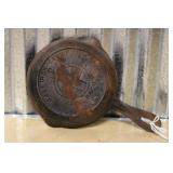 GRISWOLD LBL EPU #0 CAST IRON SKILLET (562)