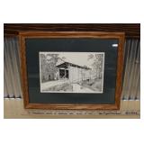 1979 COVERED BRIDGE BY WILLIAM ERNY