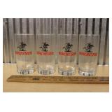(4) WINCHESTER DRINKING GLASSES