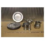 COLLECTION OF ASSORTED PEWTER