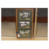 FRAMED GARDEN SCENES PRINT