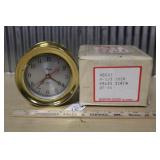 BOSTON SHIPSTRIKE QUARTZ CLOCK W/ ORIG. BOX