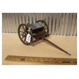 SCALE MODEL US CIVIL WAR CANNON LIMBER OR CAISSON