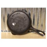 GRISWOLD LBL EPU #3 CAST IRON SKILLET (709A)