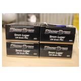 (200) RDS OF BLAZER BRASS 9MM LUGER 124GR FMJ