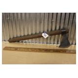 H&B HAND FORGED VIKING THROWING AXE