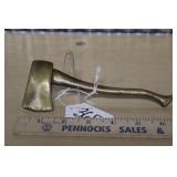 MINIATURE BRASS AXE