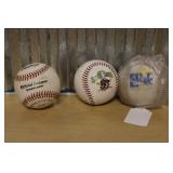 (3) BASEBALLS INCL. (2) ERIE SEAWOLVES BALLS