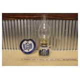 SALT OF THE EARTH POTTERY OIL LAMPS & PLATE