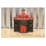 VINTAGE CAST METAL PRESTO BANK
