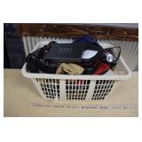 LAUNDRY BASKET W/ PURSES & WOMEN
