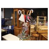 WILDWOOD ACCENTS PORCELAIN UMBRELLA STAND