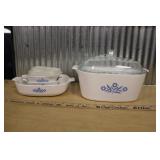 CORNING WARE BLUE CORNFLOWER 4PC. SET