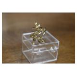 14K LEAF RING 3.4G