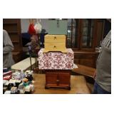 (4) JEWELRY BOXES