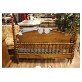 ETHAN ALLEN MAPLE BED FRAME