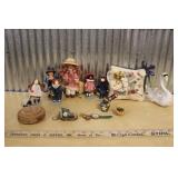 COLLECTIBLE DOLLS, PIN CUSHION ETC.