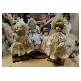 (3) "THE COLLECTABLES" LIMITED EDITION /1000 DOLLS