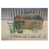 SMALL GLASS COCA-COLA DRINKING GLASSES