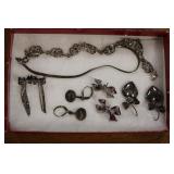 ASSORTED STERLING JEWELRY