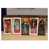 (5) DOLLS OF THE WORLD BARBIES