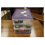 ORGANIZER W/ LARGE ASSORTMENT OF JEWELRY