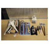 KNIVES, KITCHEN UTENCILS ETC.