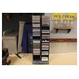 2PC. CD ORGANIZER W/ ASSORTMENT OF CD