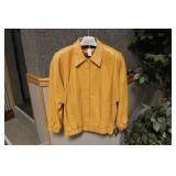 (NEW) PELLET LEATHER COAT SIZE M