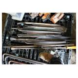 LARGE ASSORTMENT OF PRY BARS (W/ SNAP ON 36")