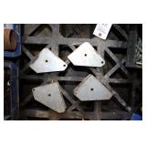 BIN OF MAGNETIC WELDING TRIANGLES