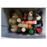 TOTE OF FLUIDS, LUBES, AND MORE