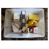 TOTE OF ASSORTED FILTERS