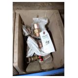 COPPER ELBOWS AND BRASS VALVES