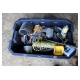 TOTE OF ASSORTED HARDWARE
