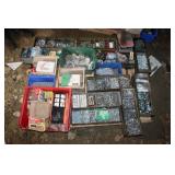 PALLET OF RIVETS, HARDWARE, AND MORE